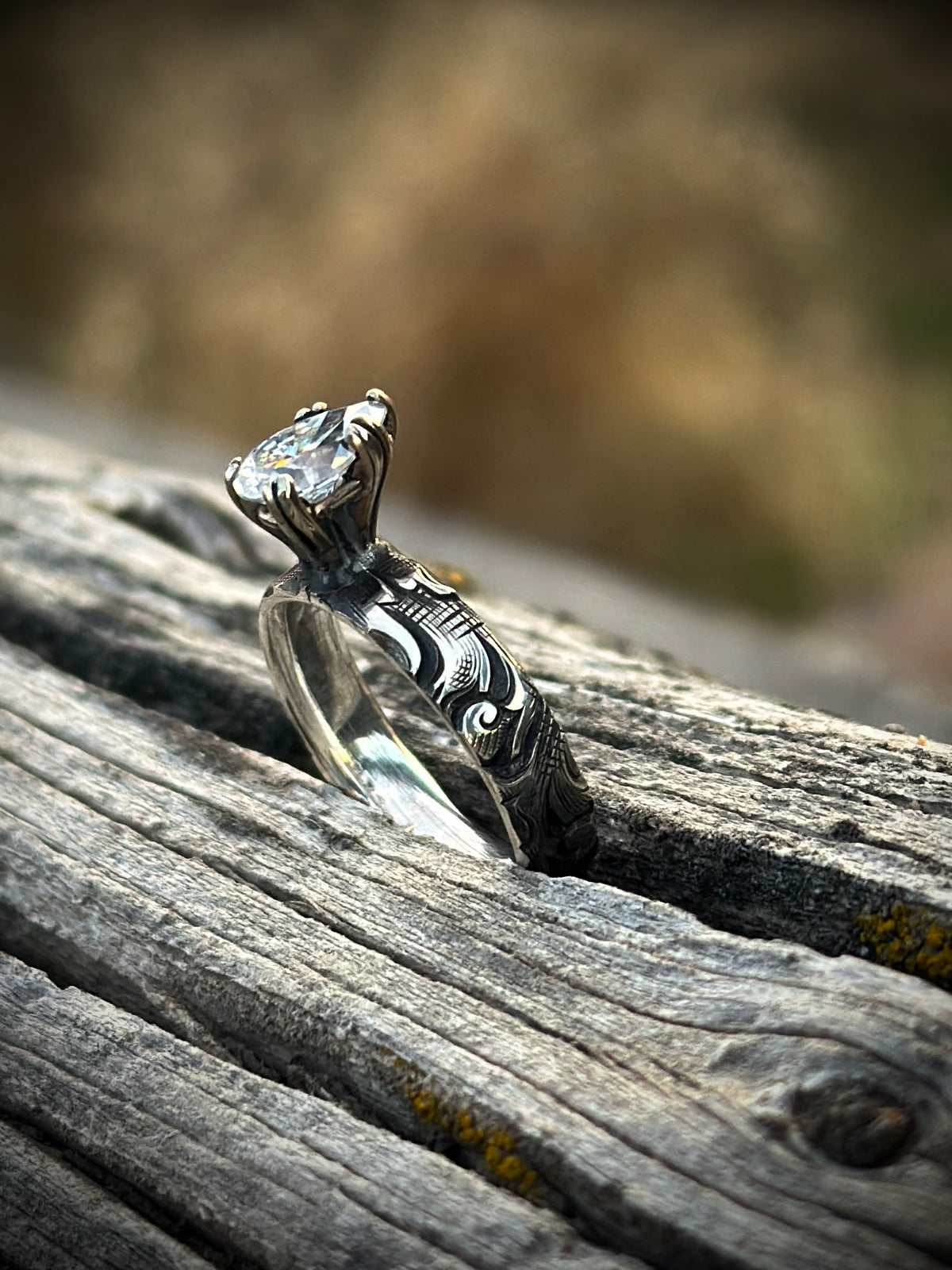 Size 8 - Pear Solitaire