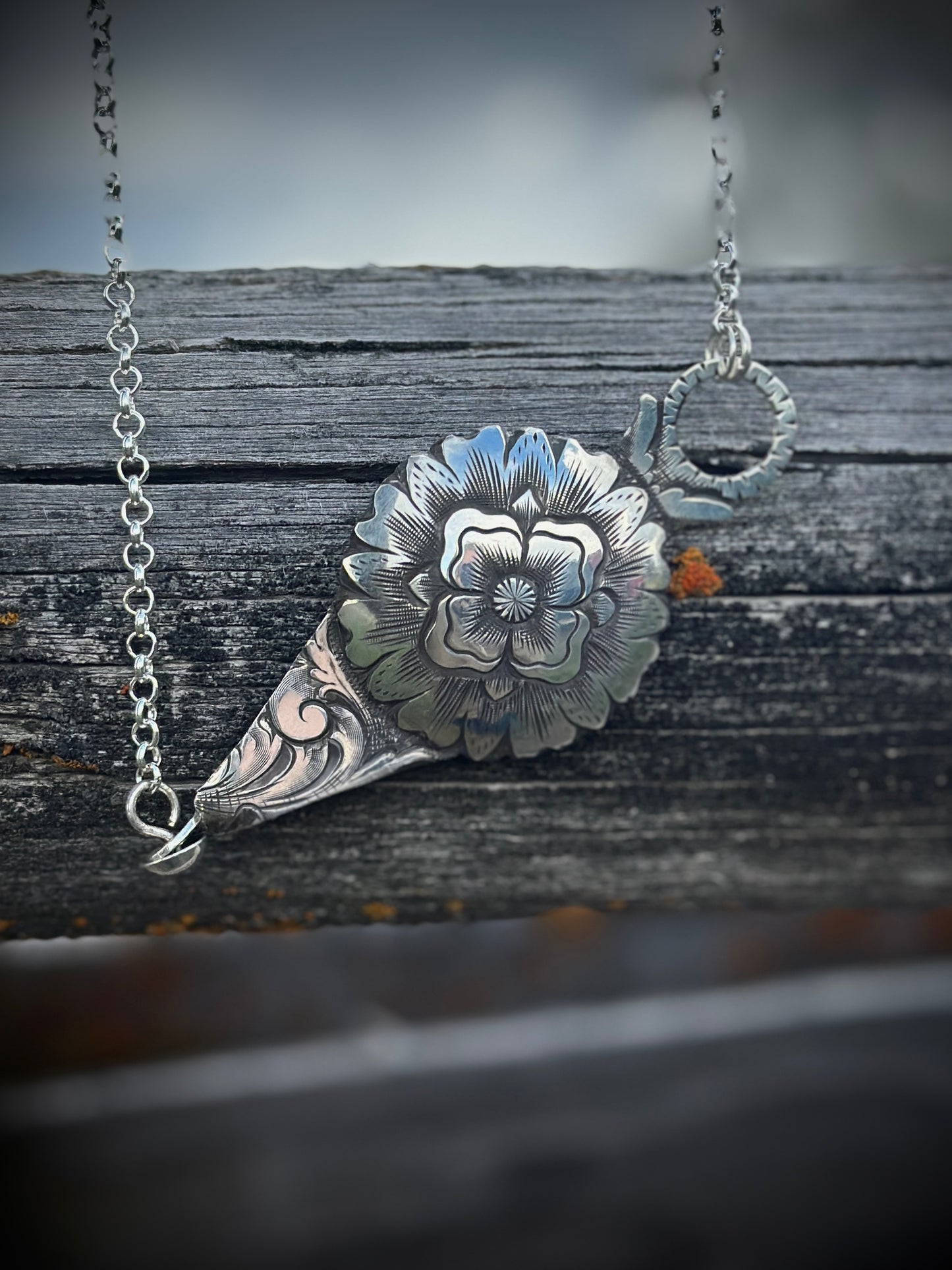 Las Cruces Buckaroo Bar Necklace