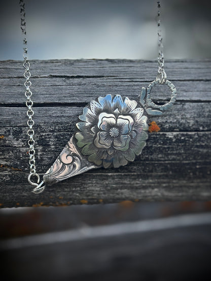 Las Cruces Buckaroo Bar Necklace