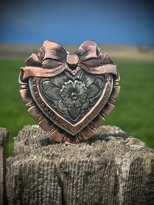 Sagebrush Sweetheart Cantle Plate