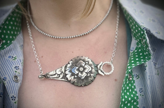 Las Cruces Buckaroo Bar Necklace