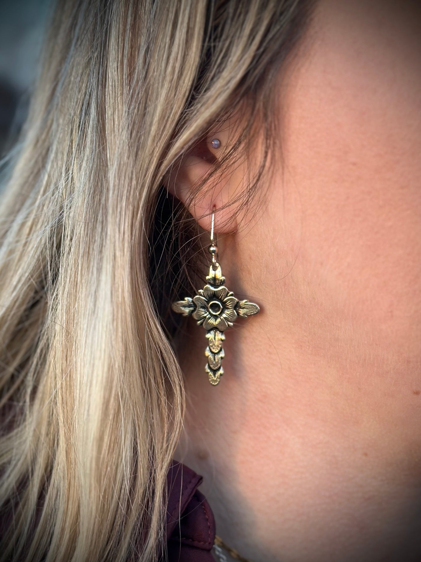 Blooming in Faith Earrings