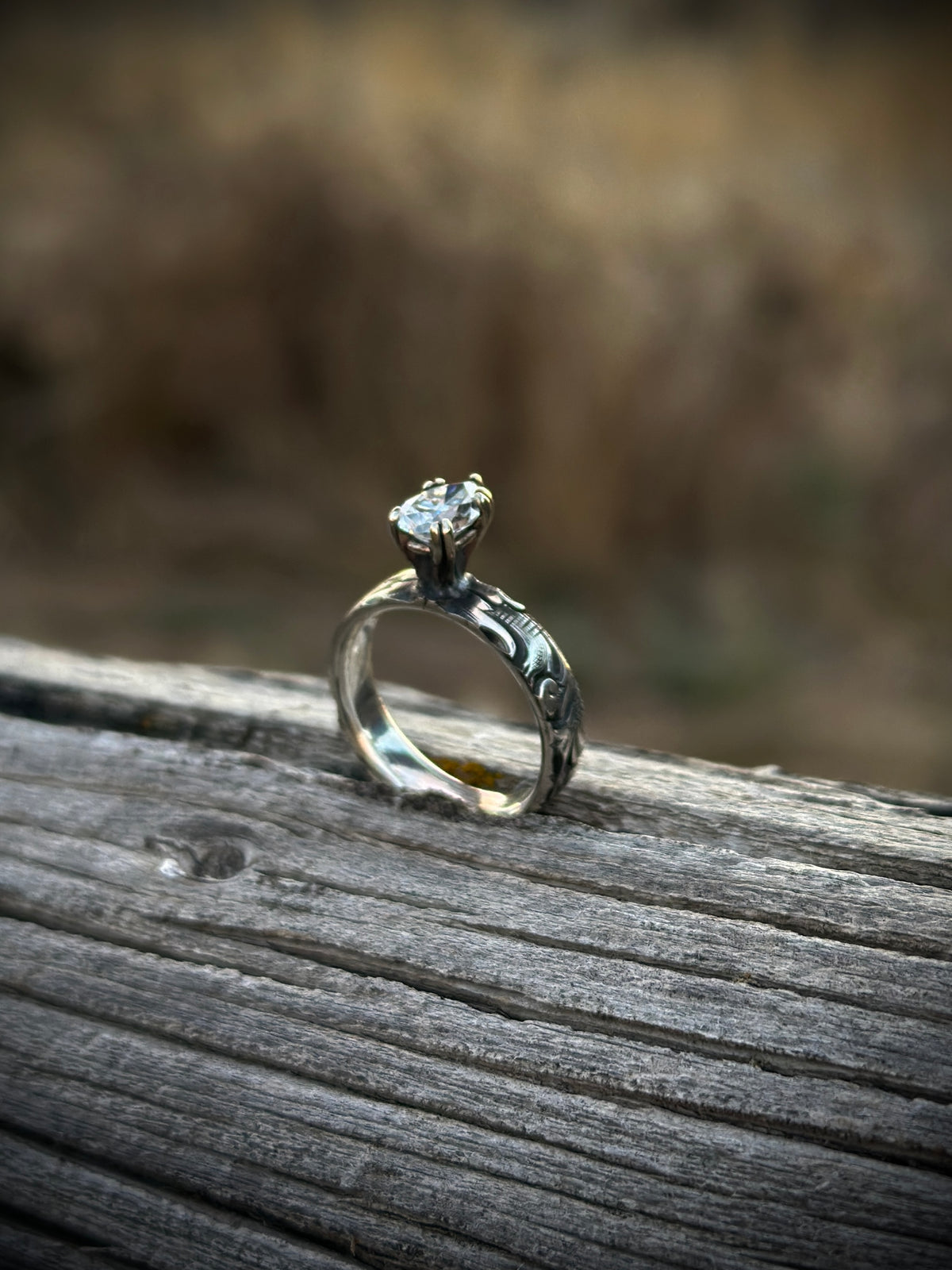Size 8 - Pear Solitaire