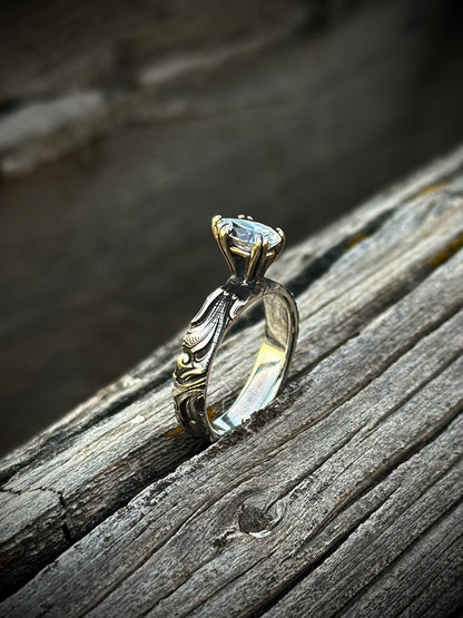 Size 8 - Pear Solitaire