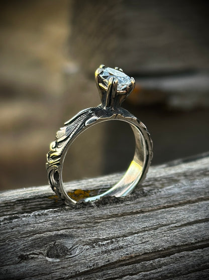 Size 8 - Pear Solitaire