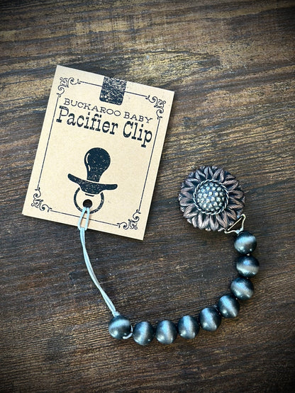 Buckaroo Baby Pacifier Clip